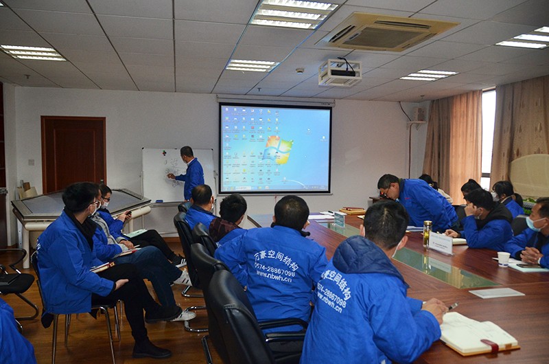 寧波萬(wàn)豪空間結(jié)構(gòu)工程有限公司膜結(jié)構(gòu)專業(yè)知識(shí)宣講會(huì)