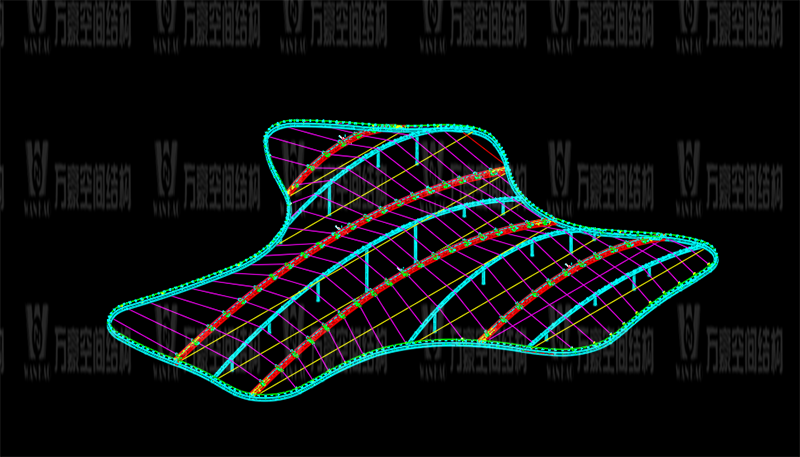 長沙圭塘海綿示范公園建設(shè)項(xiàng)目ETFE膜結(jié)構(gòu)工程