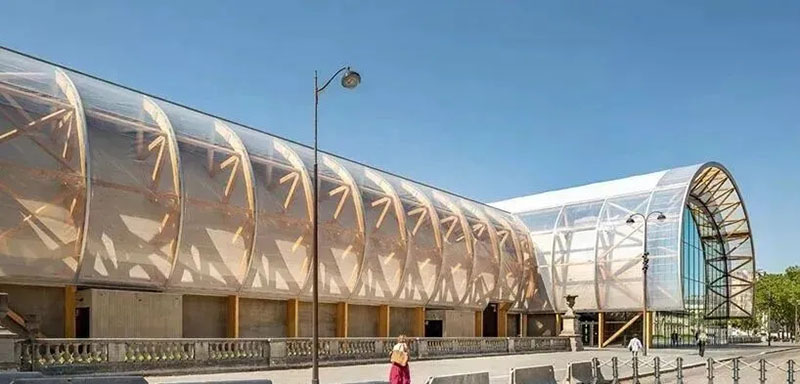 巴黎大皇宮臨時(shí)木膜建筑