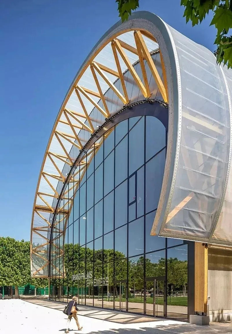 巴黎大皇宮臨時(shí)木膜建筑