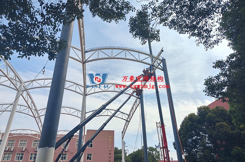 國網(wǎng)江西省電力有限公司培訓中心實訓基地改造膜結(jié)構(gòu)工程