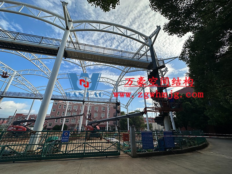 國網(wǎng)江西省電力有限公司培訓中心實訓基地改造膜結(jié)構(gòu)工程