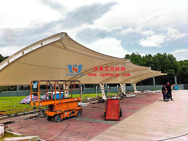 中國民用航空寧波控住交通管理站車棚建造項(xiàng)目