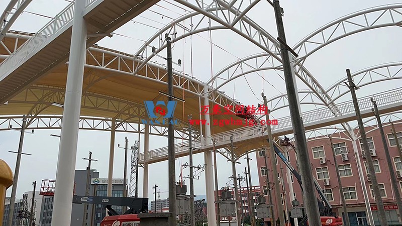 國網(wǎng)江西省電力有限公司培訓中心實訓基地改造膜結(jié)構(gòu)工程
