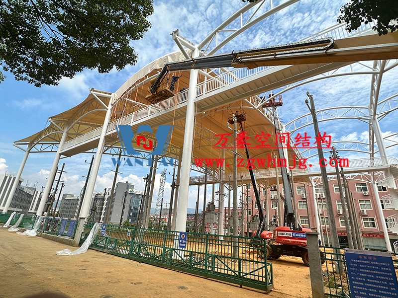 國網(wǎng)江西省電力有限公司培訓中心實訓基地改造膜結(jié)構(gòu)工程