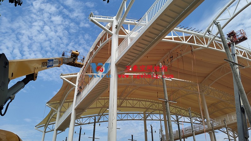 國網(wǎng)江西省電力有限公司培訓中心實訓基地改造膜結(jié)構(gòu)工程