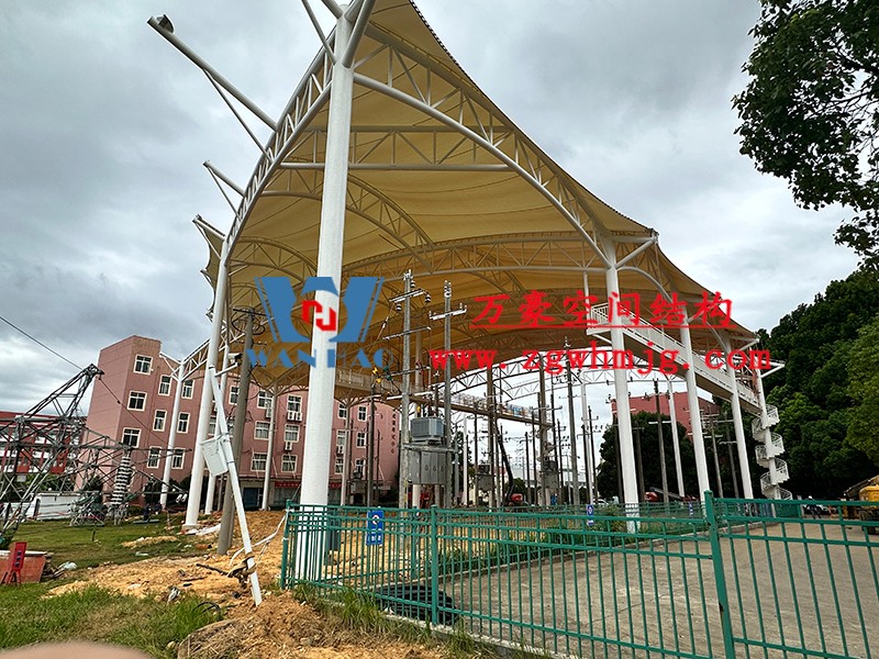 國網(wǎng)江西省電力有限公司培訓中心實訓基地改造膜結(jié)構(gòu)工程