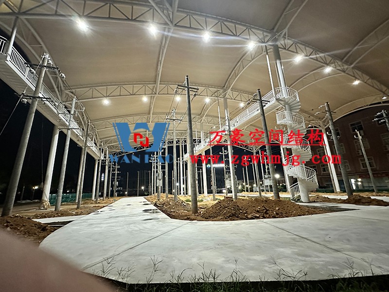 國網(wǎng)江西省電力有限公司培訓中心實訓基地改造膜結(jié)構(gòu)工程