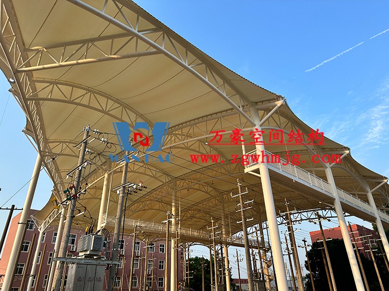 國網(wǎng)江西省電力有限公司培訓中心實訓基地改造膜結(jié)構(gòu)工程