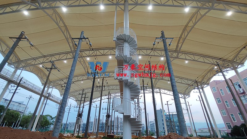 國網(wǎng)江西省電力有限公司培訓中心實訓基地改造膜結(jié)構(gòu)工程