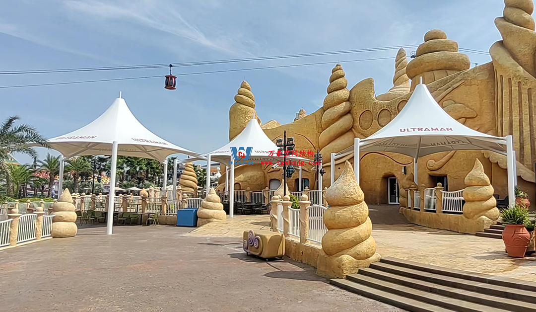 膜結(jié)構(gòu)遮陽(yáng)雨棚受歡迎的主要原因是什么？