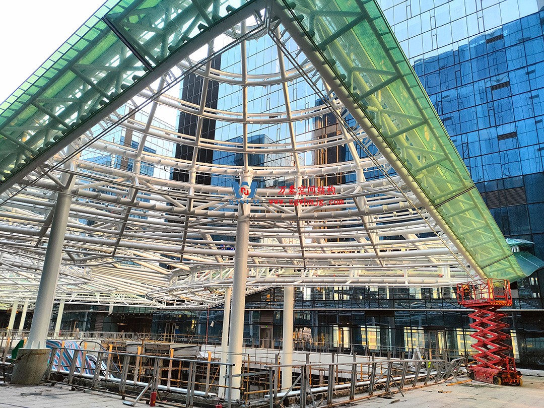 博多森谷項目中庭鋼膜結(jié)構(gòu)工程