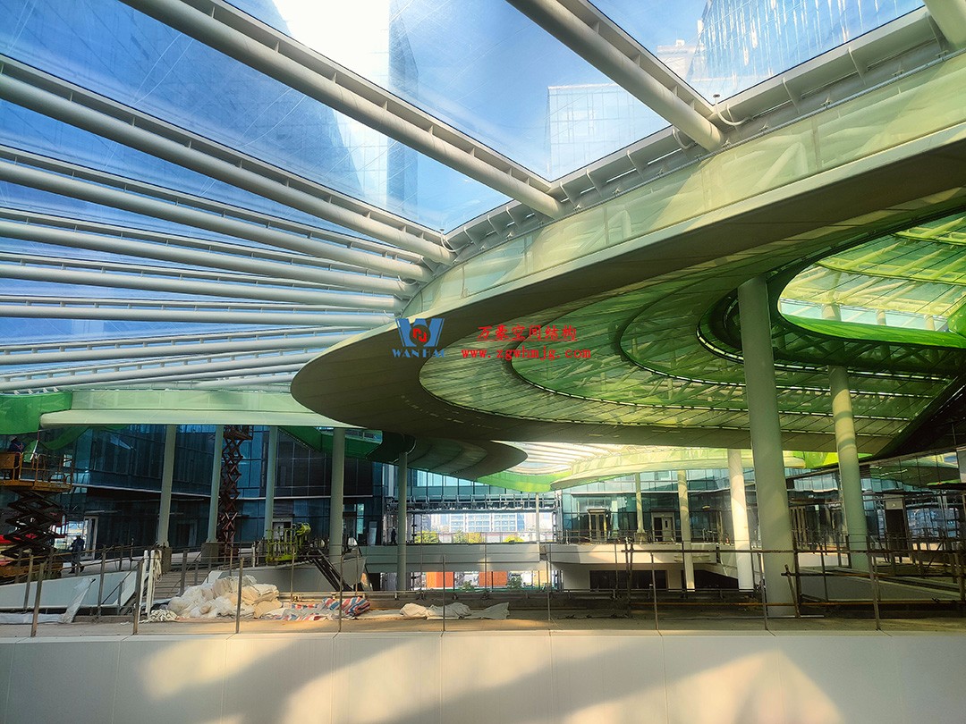 博多森谷項目中庭鋼膜結(jié)構(gòu)工程