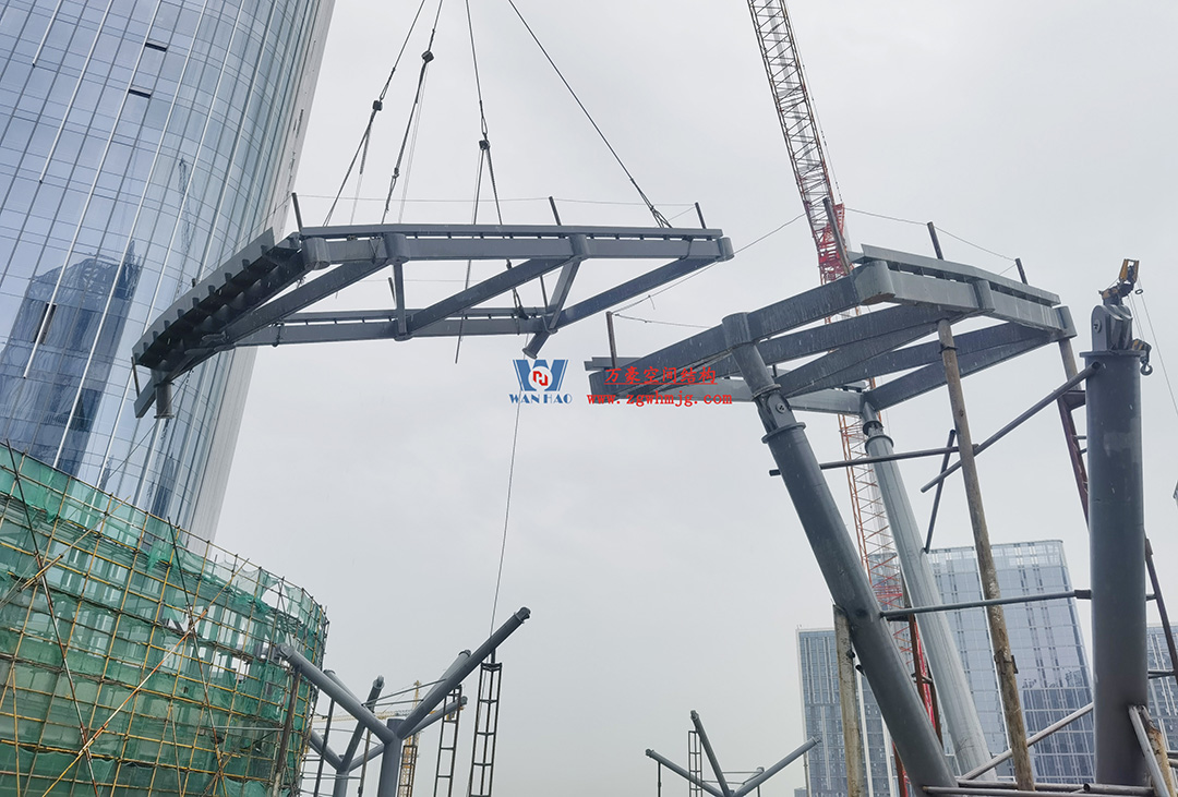 攻堅(jiān)克難，全速推進(jìn)|這個ETFE商業(yè)天幕迎來新進(jìn)展