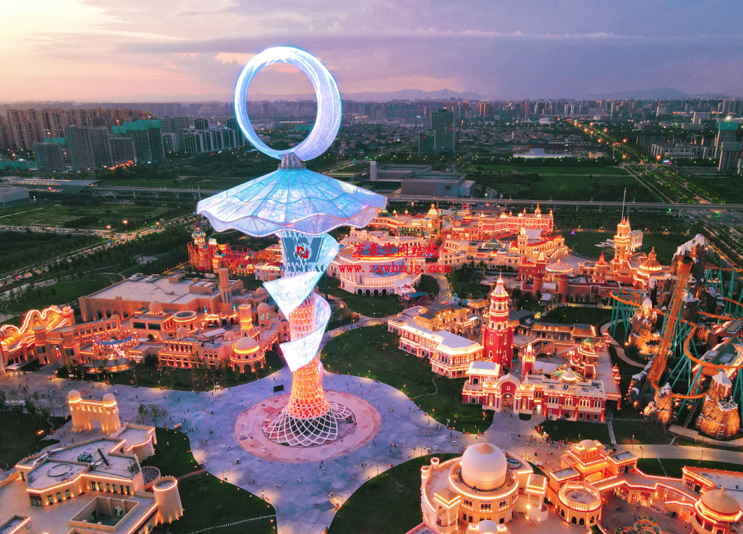 ETFE膜結(jié)構(gòu)地標塔—以愛之名，點亮絲路歡樂世界