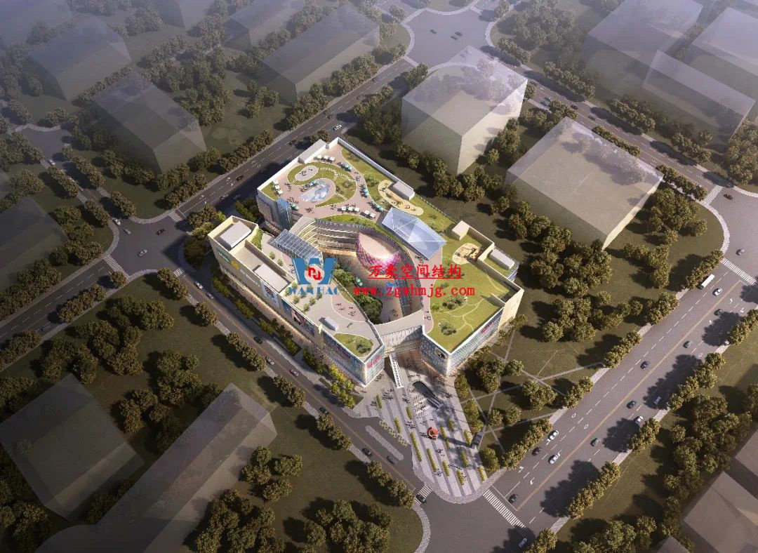 廣州從化鳳凰新天地商業(yè)街天幕項(xiàng)目：ETFE PTFE膜結(jié)構(gòu)打造城市靈動(dòng)