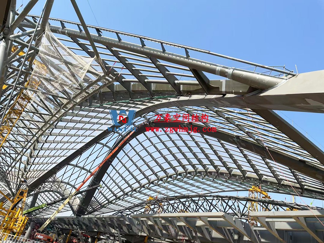 鄭州中原高鐵港數(shù)字展貿(mào)城鋼結(jié)構(gòu)項(xiàng)目