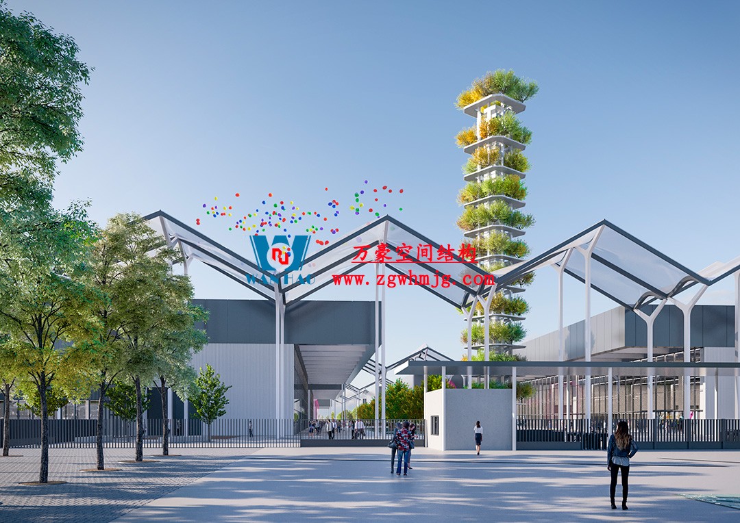 塞爾維亞會展中心ETFE膜結(jié)構(gòu)