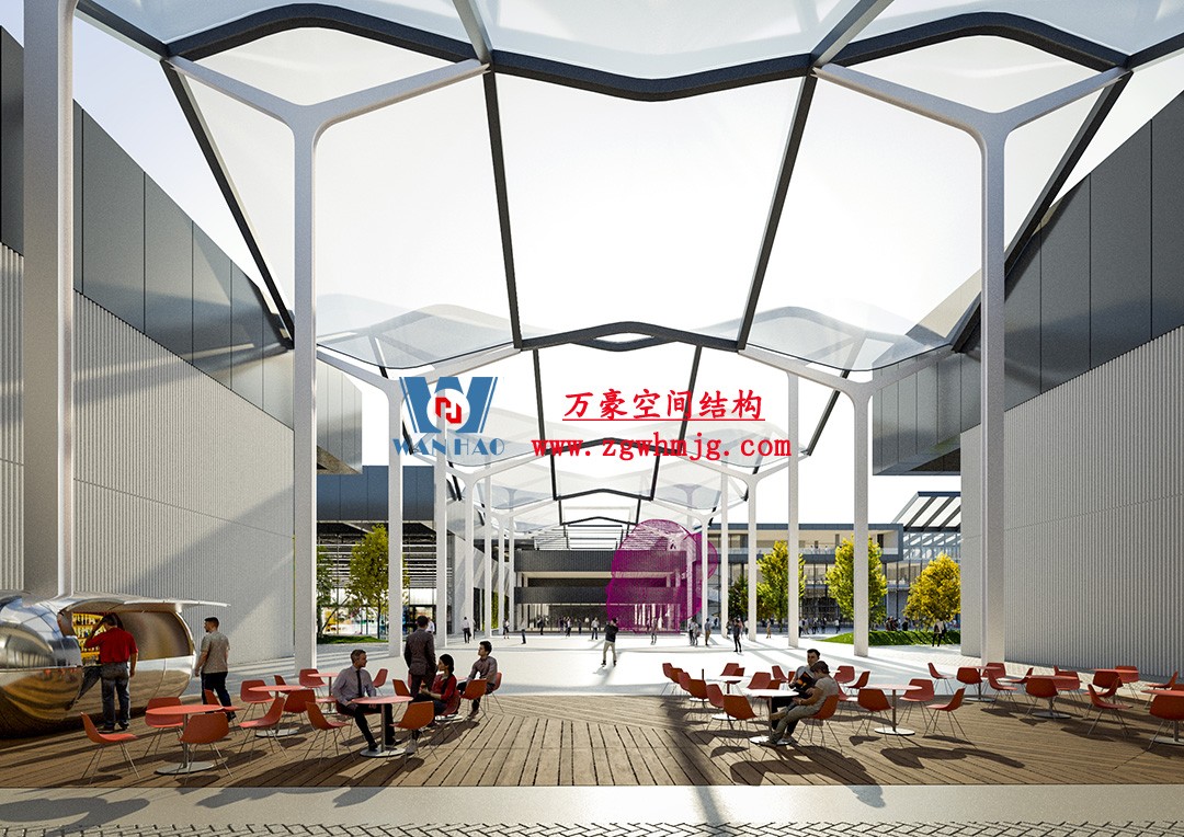 塞爾維亞會展中心ETFE膜結(jié)構(gòu)