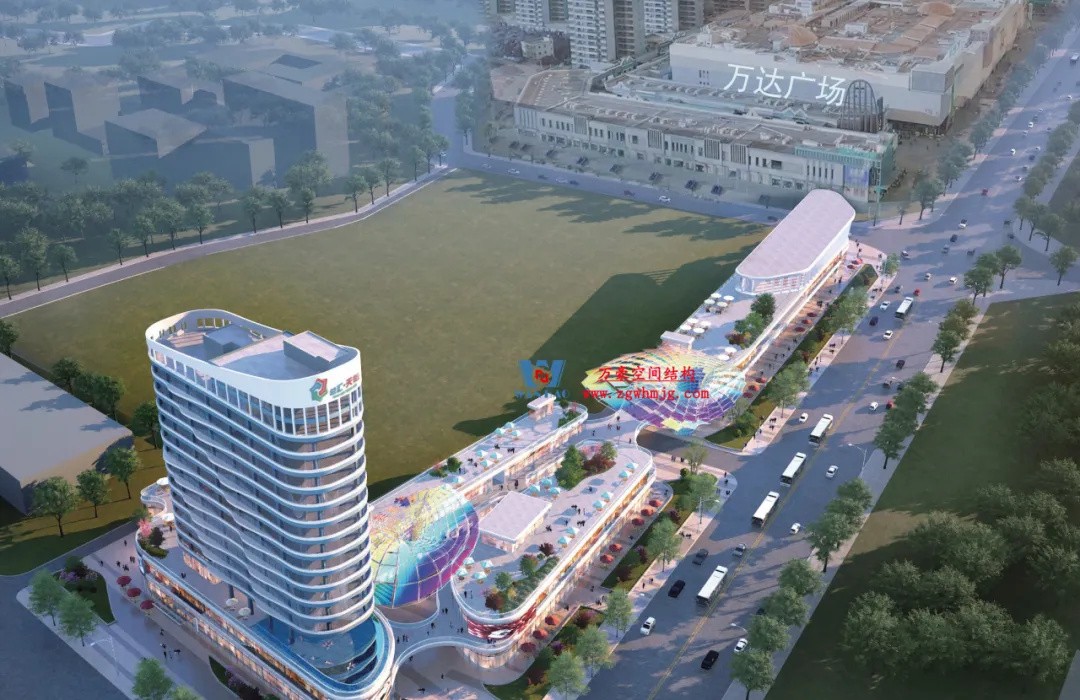 廣州茂名總匯天街商業(yè)街ETFE膜結(jié)構(gòu)項(xiàng)目