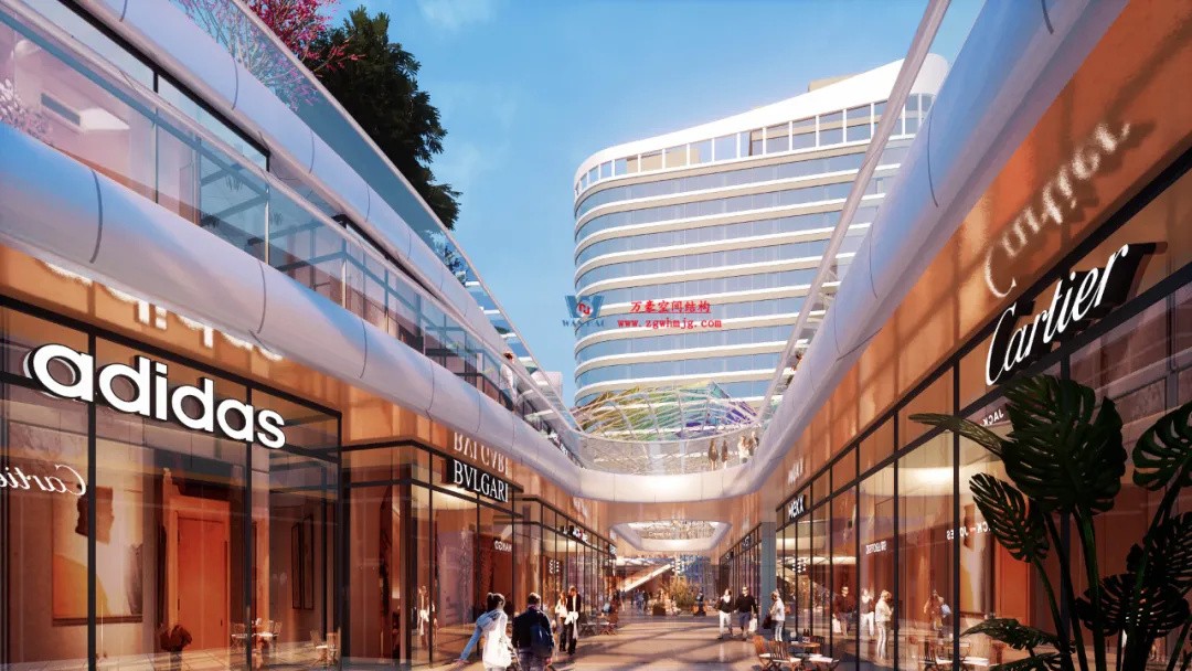 廣州茂名總匯天街商業(yè)街鋼結(jié)構(gòu)工程