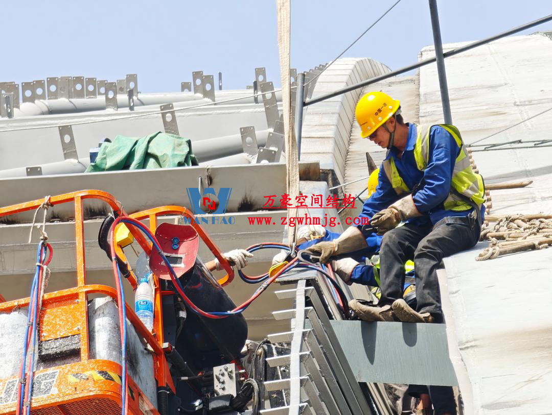 鄭州中原高鐵港數(shù)字展貿城ETFE膜結構 PTFE膜結構項目