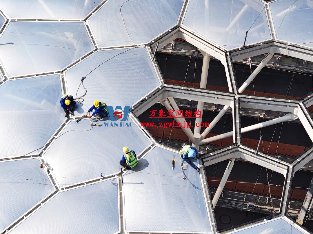 安吉縣昌碩小區(qū)地塊房產(chǎn)開發(fā)項(xiàng)目鋼結(jié)構(gòu)天幕