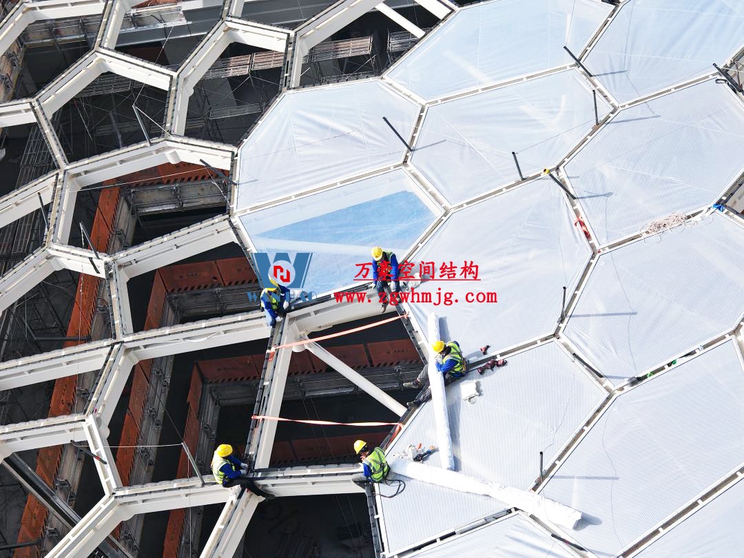 安吉縣昌碩小區(qū)地塊房產(chǎn)開發(fā)項(xiàng)目鋼結(jié)構(gòu)天幕