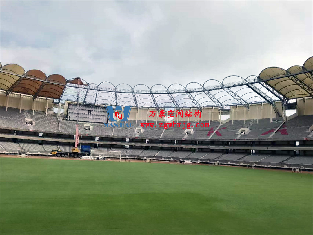非洲杯肯尼亞體育場PTFE鋼膜結(jié)構(gòu)屋面項(xiàng)目