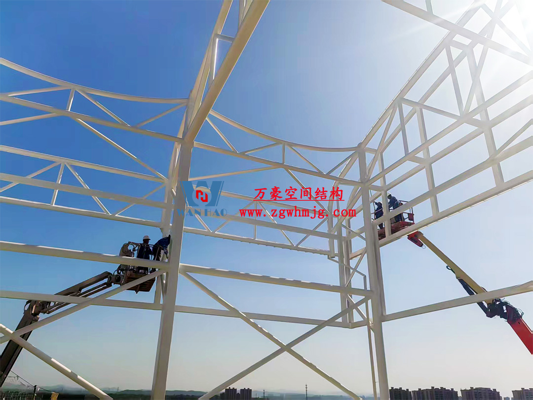 比亞迪紹興嵊州賽車場干拔沙坡觀景平臺(tái)鋼結(jié)構(gòu)項(xiàng)目