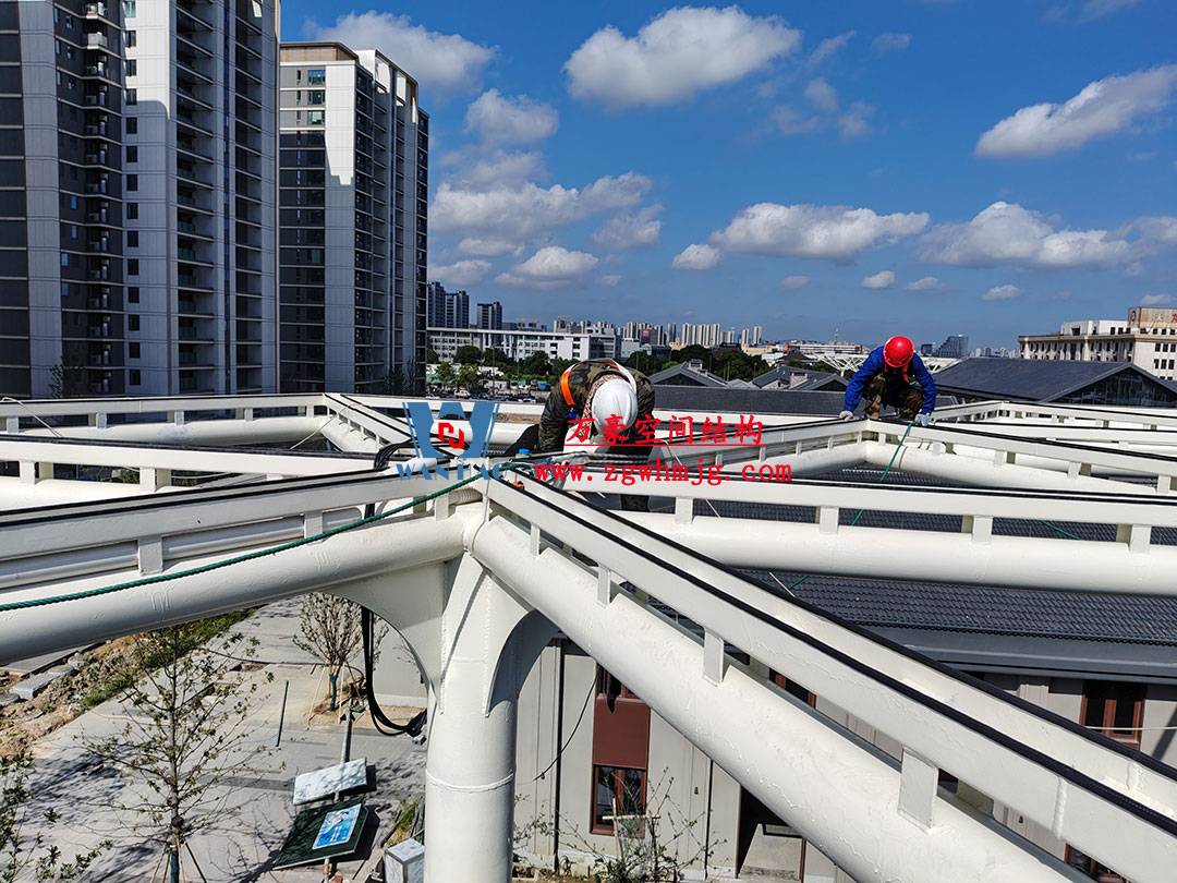 寧波江北未來城社區(qū)ETFE氣枕膜結(jié)構(gòu)項(xiàng)目