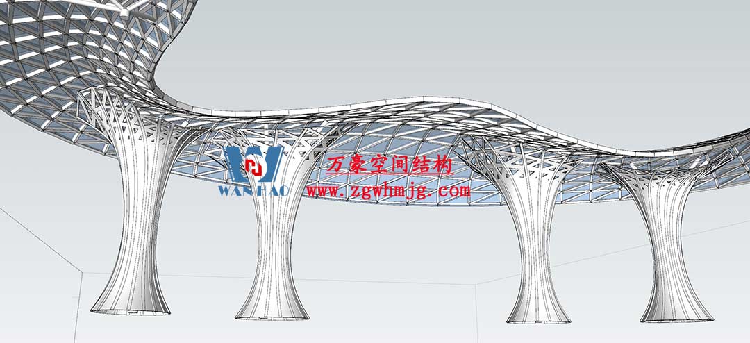 安吉縣人民路地塊房產(chǎn)開發(fā)ETFE膜結(jié)構項目