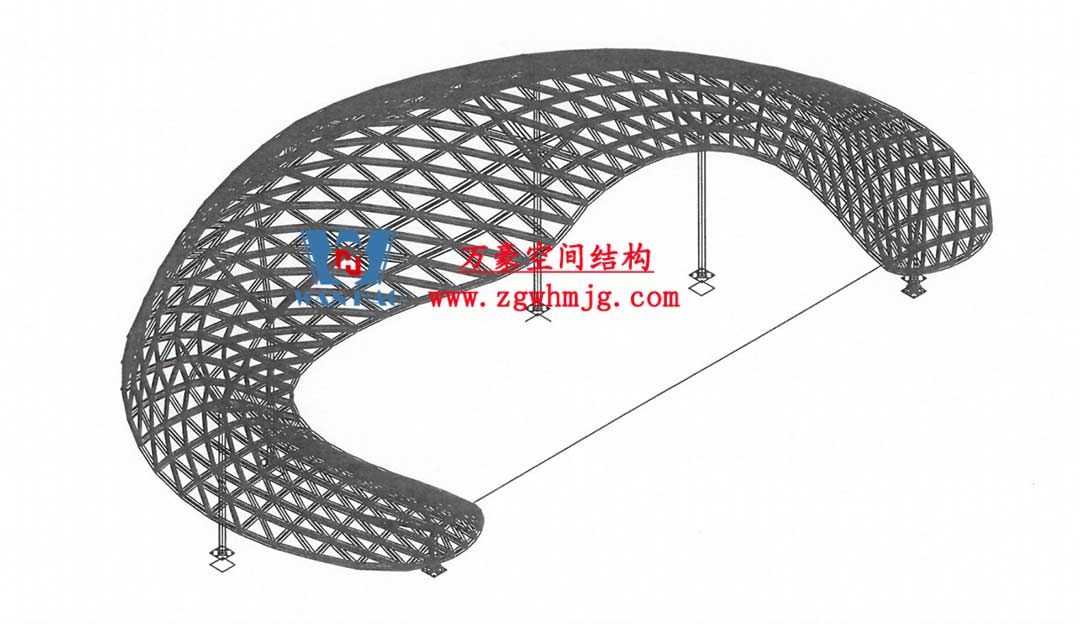 安吉縣人民路地塊房產(chǎn)開發(fā)ETFE膜結(jié)構項目
