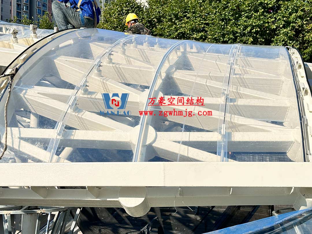 安吉縣人民路地塊房產(chǎn)開發(fā)ETFE膜結(jié)構項目