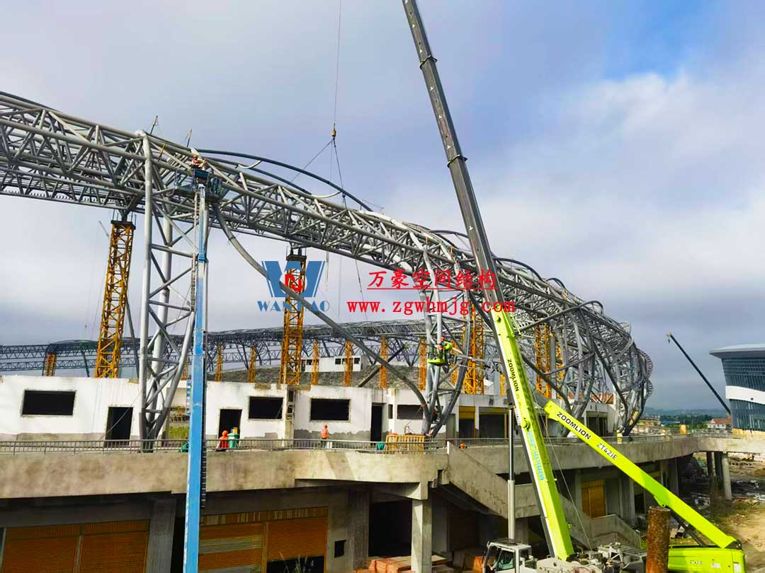 瑞麗國(guó)際文體中心建設(shè)項(xiàng)目體育場(chǎng)屋面膜結(jié)構(gòu)項(xiàng)目