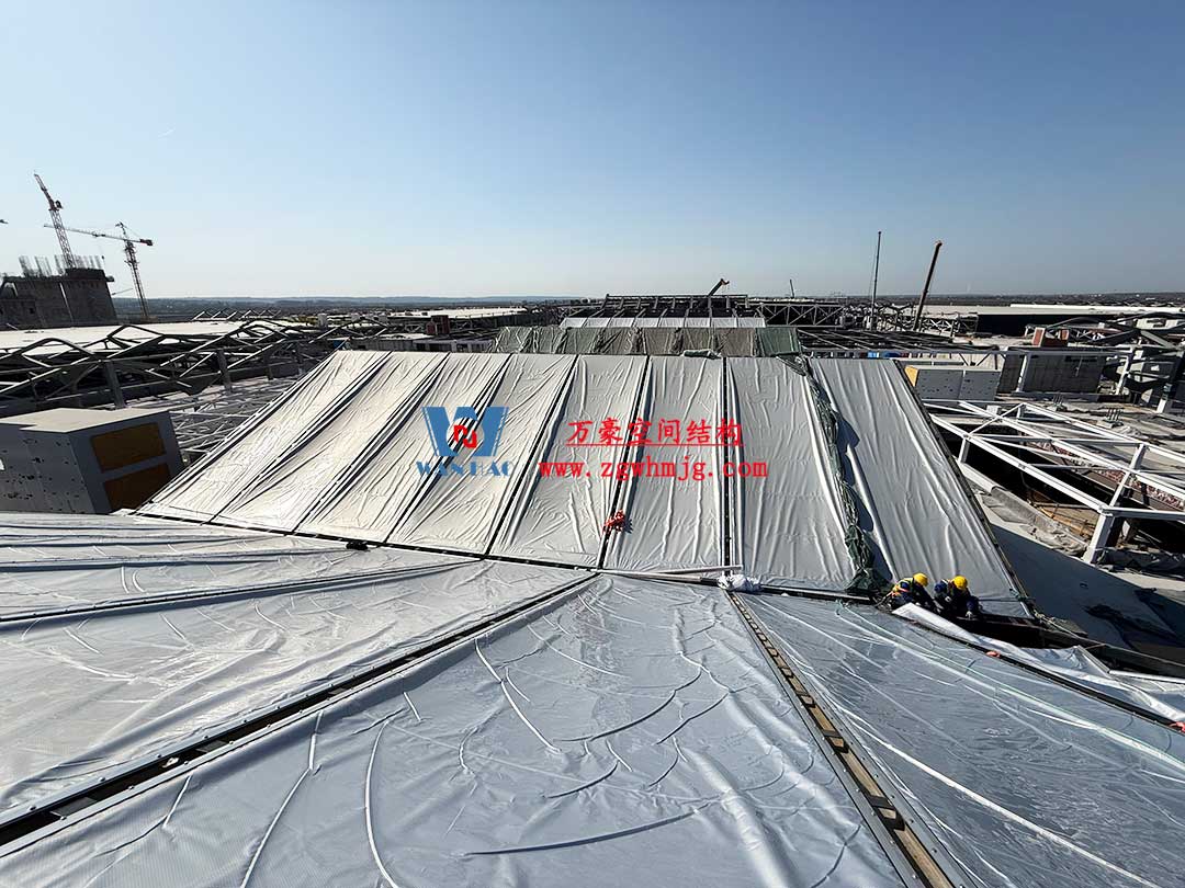 塞爾維亞會(huì)展中心ETFE膜結(jié)構(gòu)