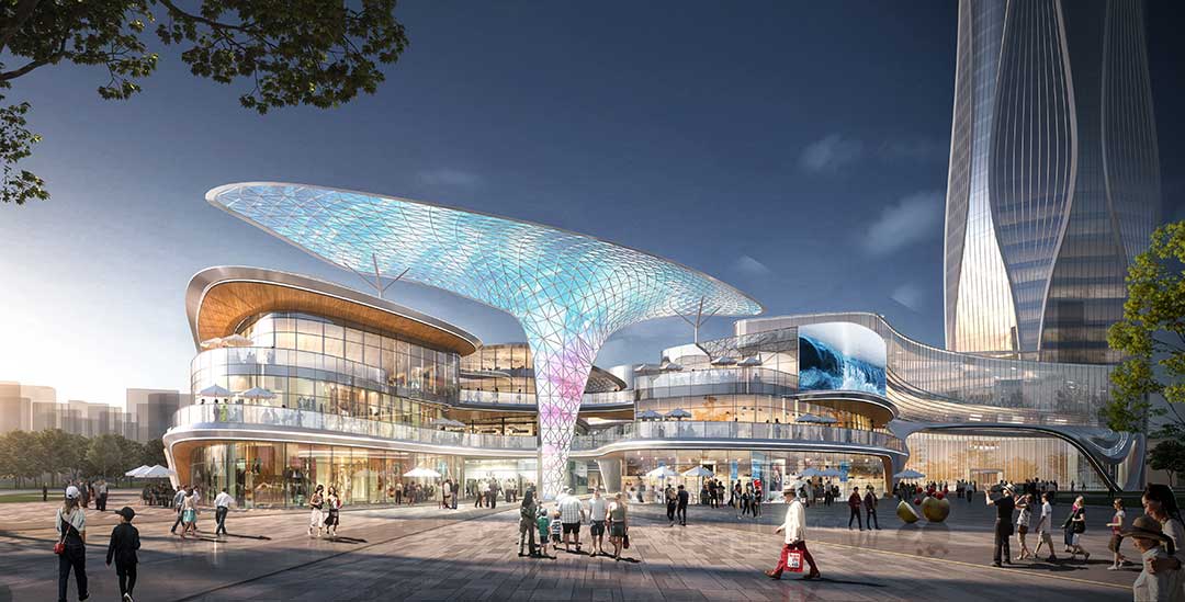 喜報！浙江萬豪集團(tuán)成功中標(biāo)桐鄉(xiāng)振石廣場商業(yè)天幕膜結(jié)構(gòu)項目