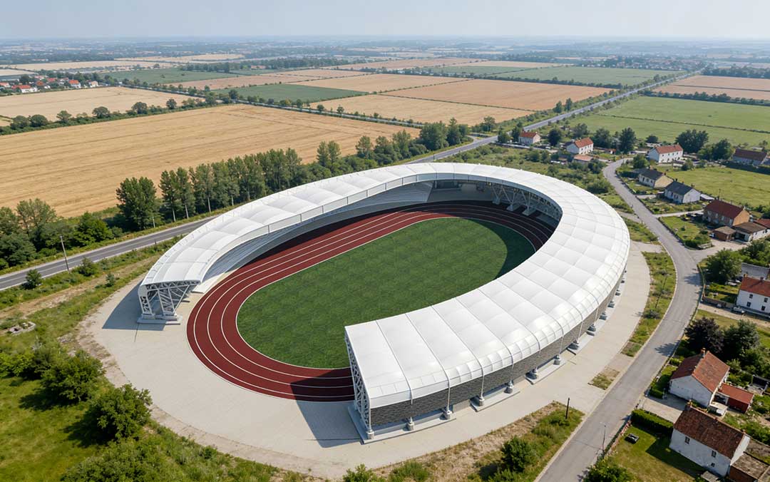 喜報！浙江萬豪集團(tuán)中標(biāo)馬里巴馬科體育場，以鋼膜匠心筑就西非體育新地標(biāo)