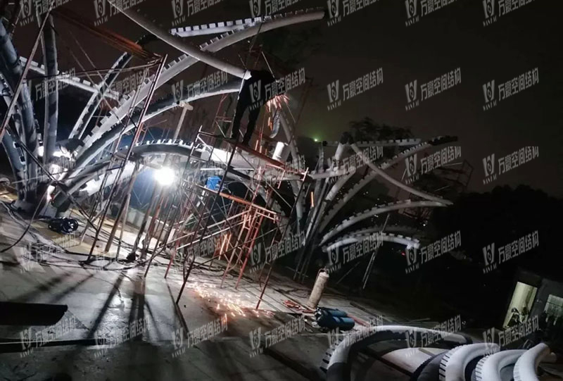 東莞市東江西岸景觀膜結構項目