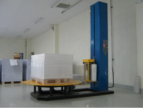 回轉(zhuǎn)支撐纏繞包裝機(jī)